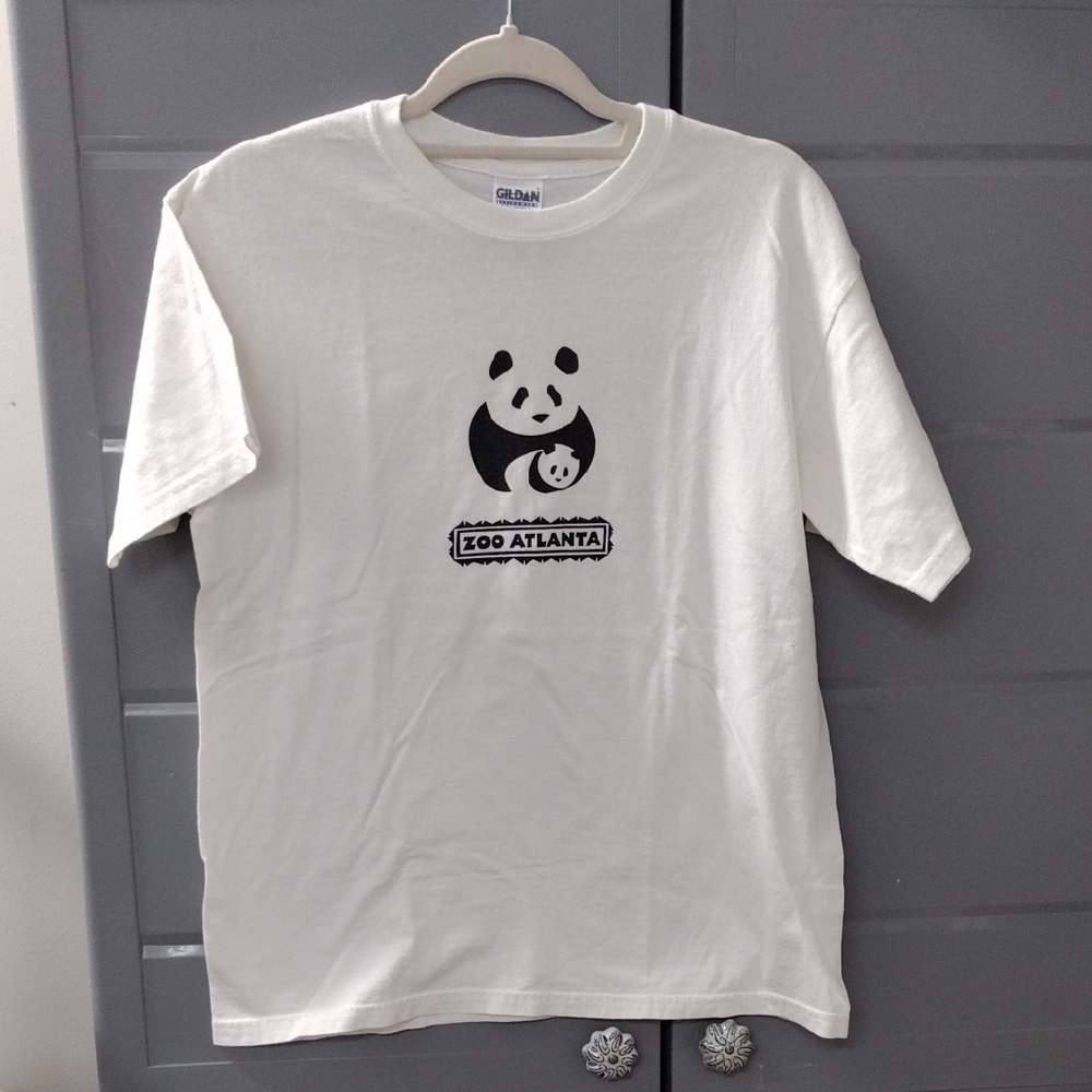 XL Gildan White Kids Zoo Atlanta T-Shirt